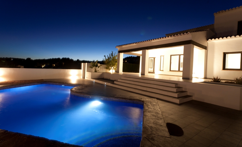 Belle villa de style méditerranéen avec vue à Moraira