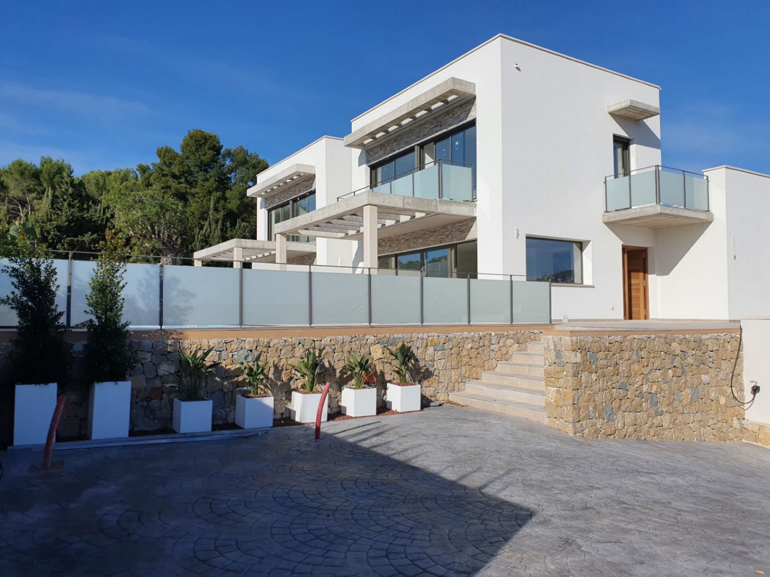 Modern, terraced House in Moraira