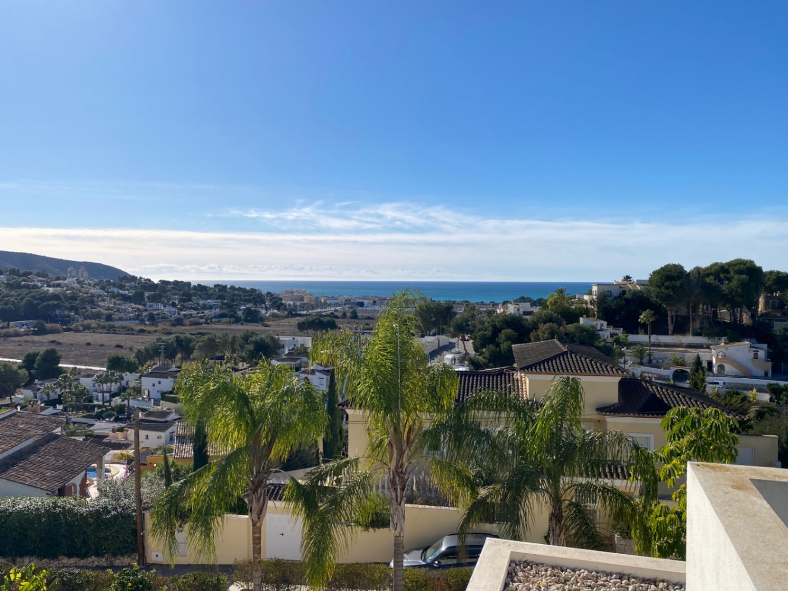 Modern sea view villa in Moraira/La Sabatera