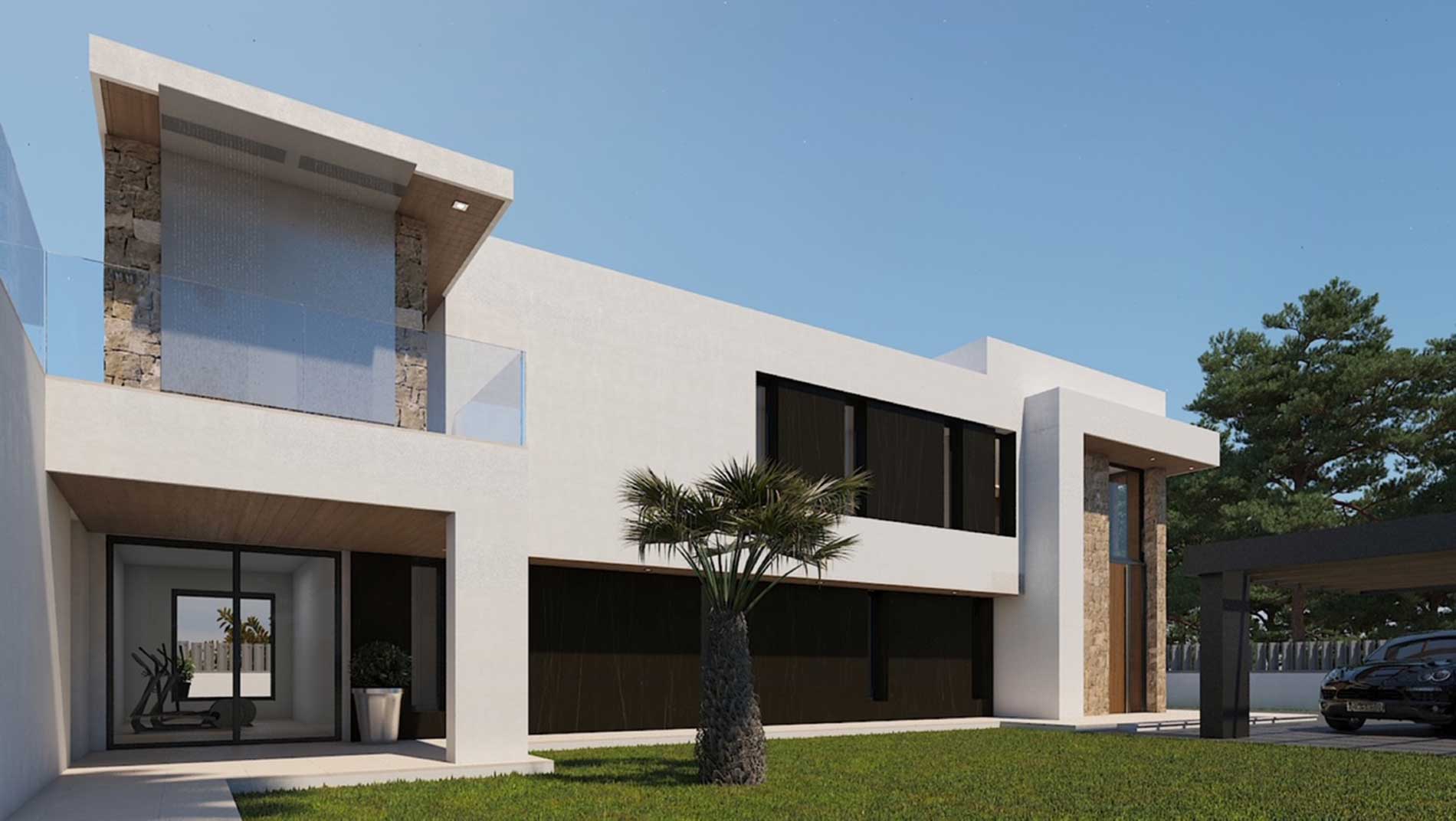Stunning MODERNA new construction in Calpe with nice “Peñón Ifach” views