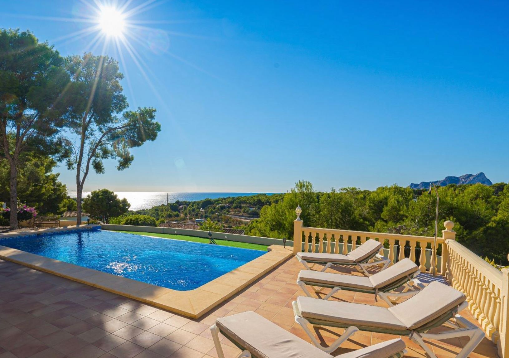 4 Bed villa with stunning sea views -Benissa